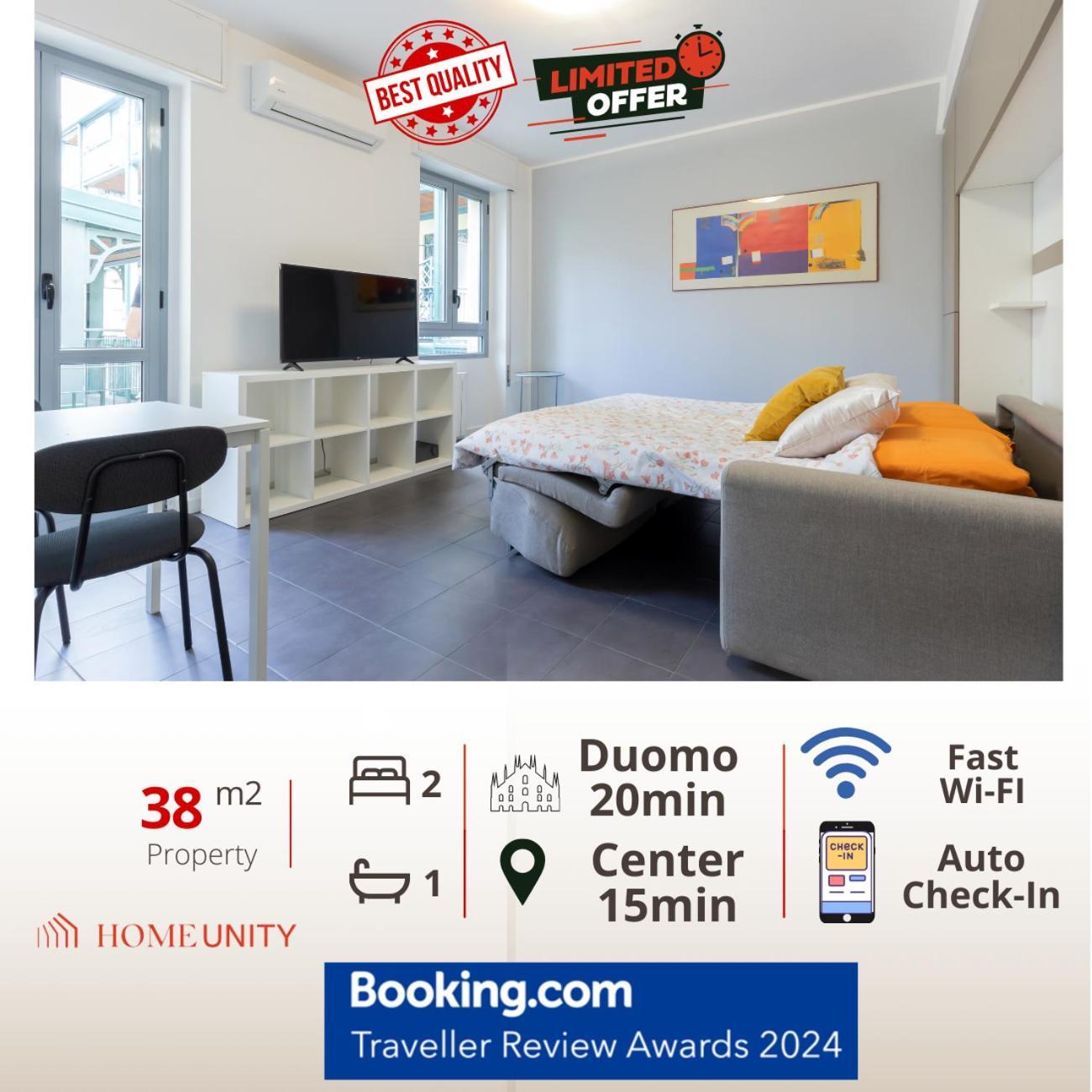20Mins From Duomo - Renovated Apt Near City Center Apartman Milánó Kültér fotó